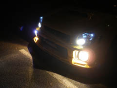 Prodrive Driving Lights & PIAA Yellow Ion 55w H1s