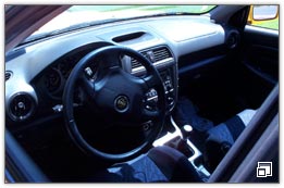 Genuine Subaru carbon fiber interior trim