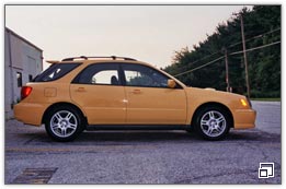 New 2003 Sonic Yellow WRX Sport Wagon