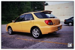 New 2003 Sonic Yellow WRX Sport Wagon